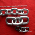 Din5685 galvanized welded short long link chain for marine use